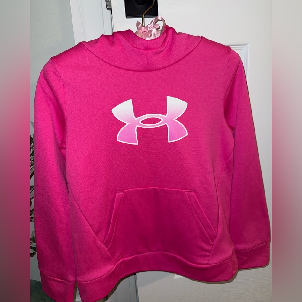 Girls Under Armour Pink Sweatshirt